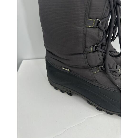 kamik Women\'s Cold-Weather Boots Gray Fuzzy Snow Water Size 10 main image 11